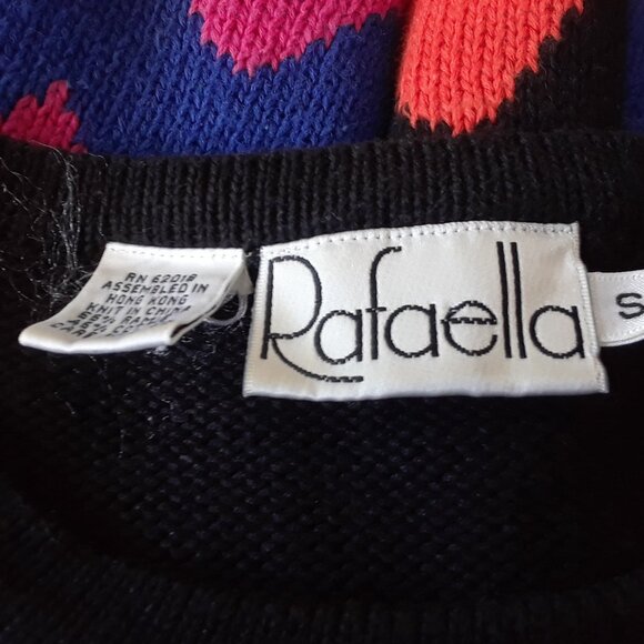 Vintage 90s Cotton Abstract Design Sweater - Picture 7 of 9